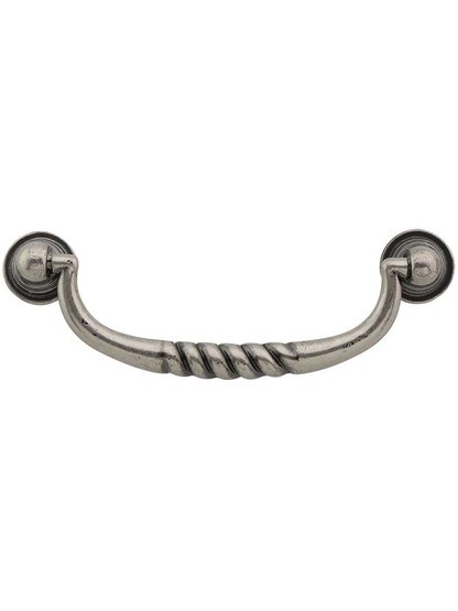Eton Cabinet Pull - 3 3/4 inch Center-to-Center in Antique Pewter.